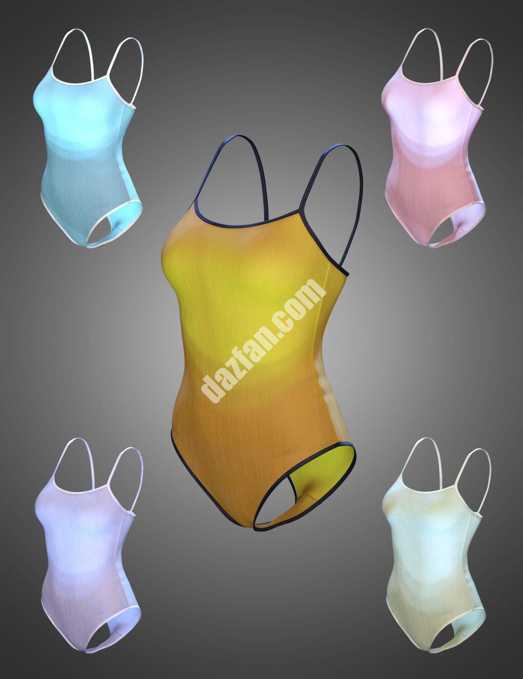 [daz服装] 海滩度假泳衣1创世纪8和8.1女性-DAZ爱好者