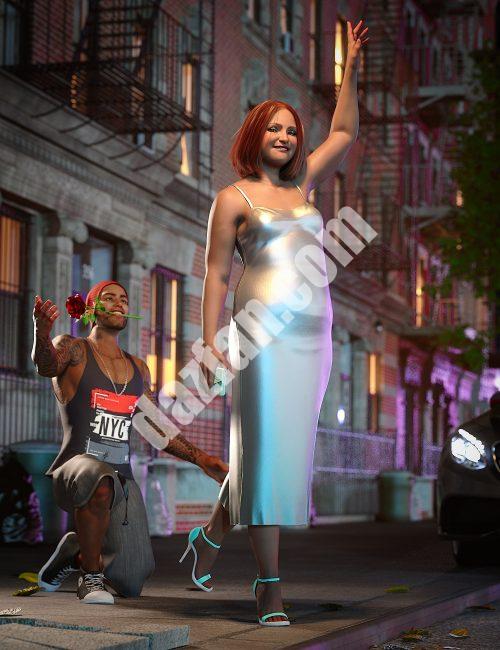 [daz合集] Brooke 8.1曼哈顿风格捆绑包-DAZ爱好者