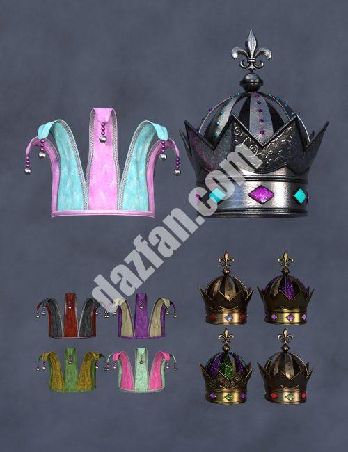 [daz服装] 《创世纪8》和《创世纪8.1》有趣的狂欢节混搭乌鸦-DAZ爱好者