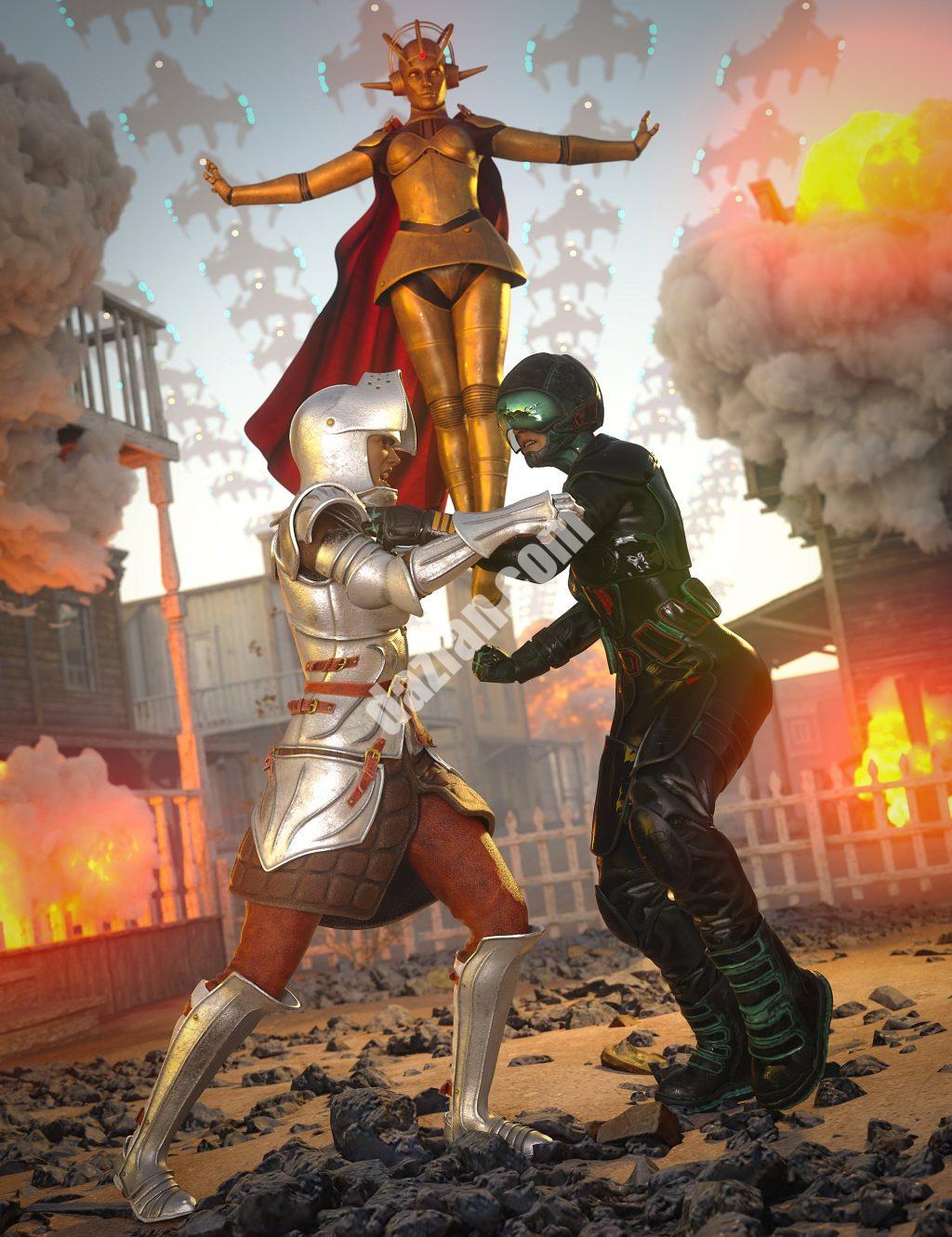 [daz合集] Jacqueline 8.1另类现实捆绑包-DAZ爱好者