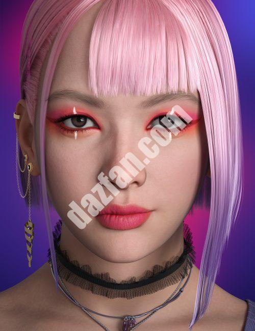 [daz服装] K-Pop LIE创世纪9系列彩妆-DAZ爱好者