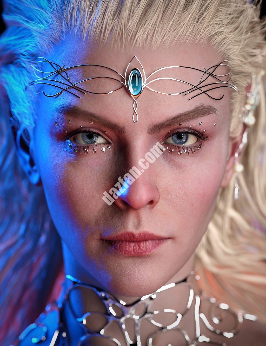 [daz角色] Joan 9 High Elf附加组件-DAZ爱好者