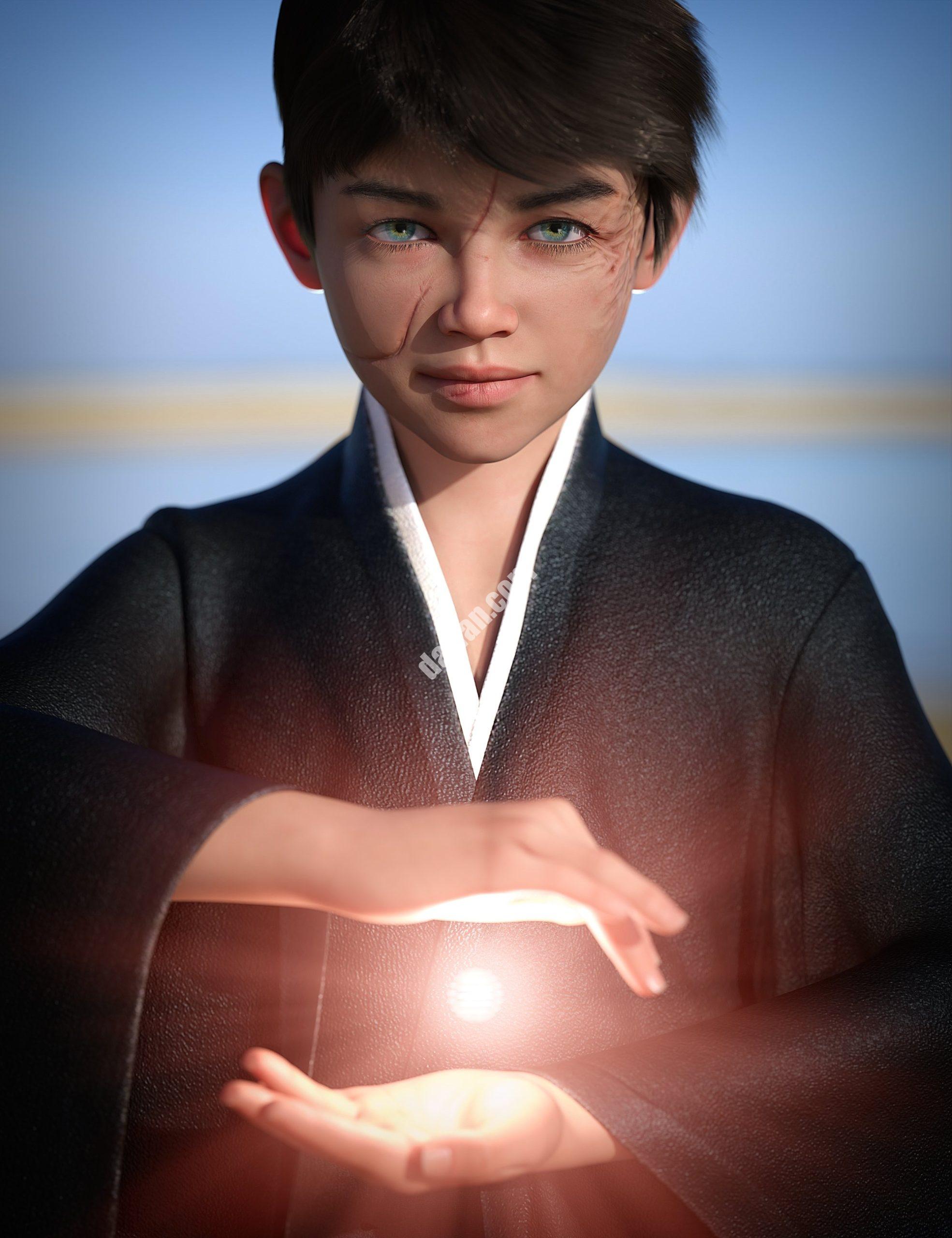 [daz角色] Kayden HD 8.1-DAZ爱好者