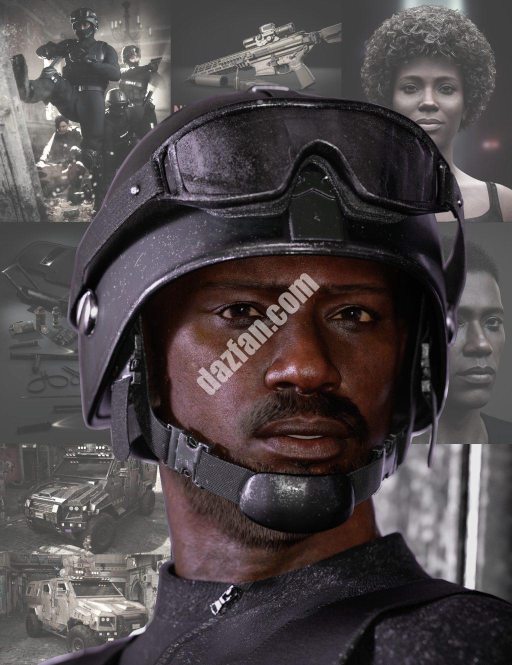 [daz合集] 劳伦斯9高清城市军事捆绑包-DAZ爱好者