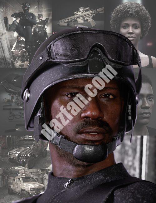 [daz合集] 劳伦斯9高清城市军事捆绑包-DAZ爱好者