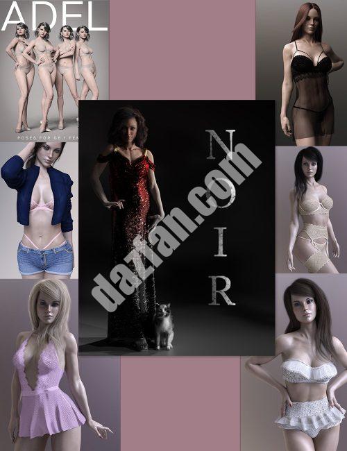 [daz合集] 穿着蕾丝休闲-DAZ爱好者