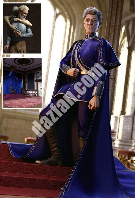 [daz合集] 创世纪9捆绑包的疯狂国王-DAZ爱好者