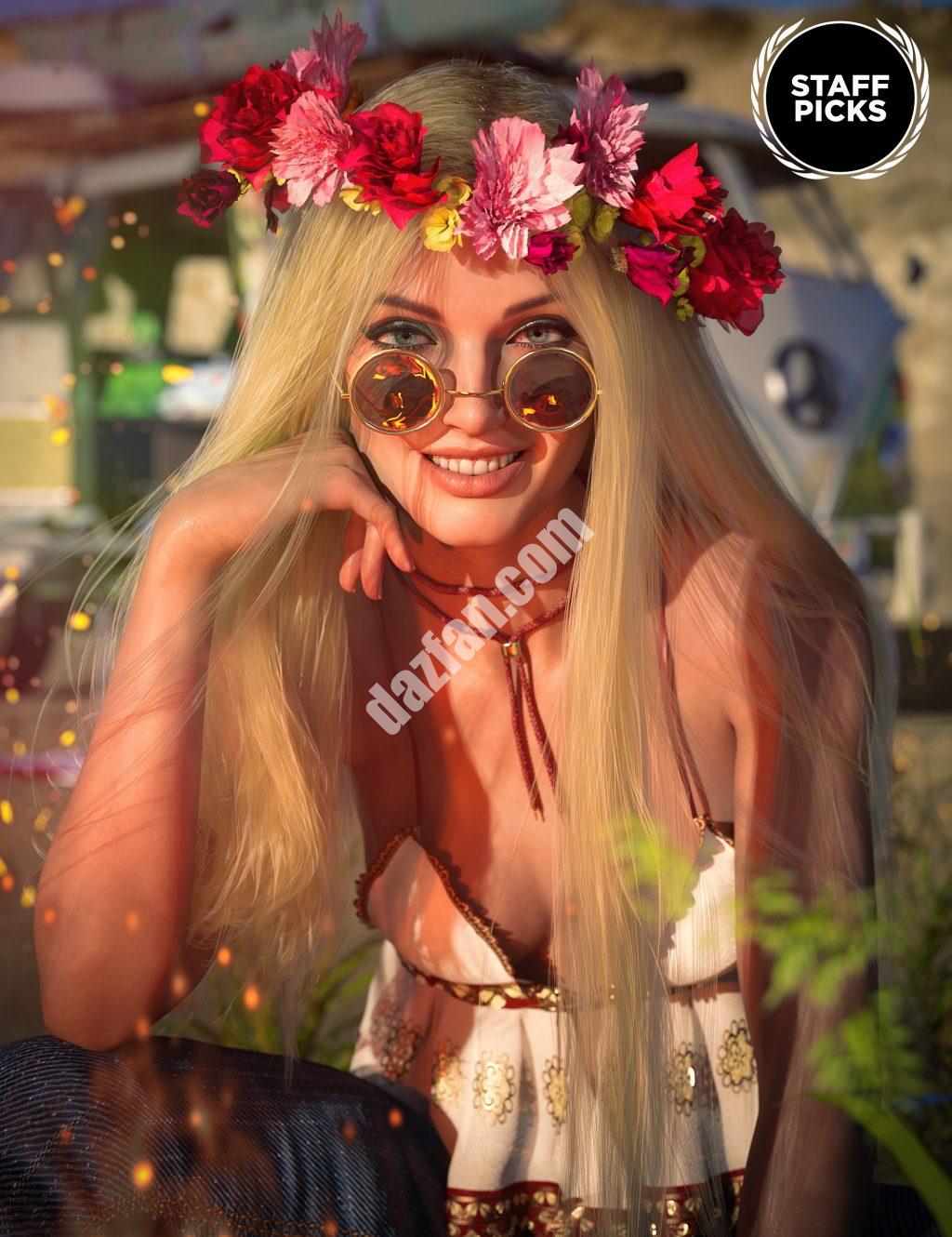 [daz角色] 杰奎琳8.1-DAZ爱好者