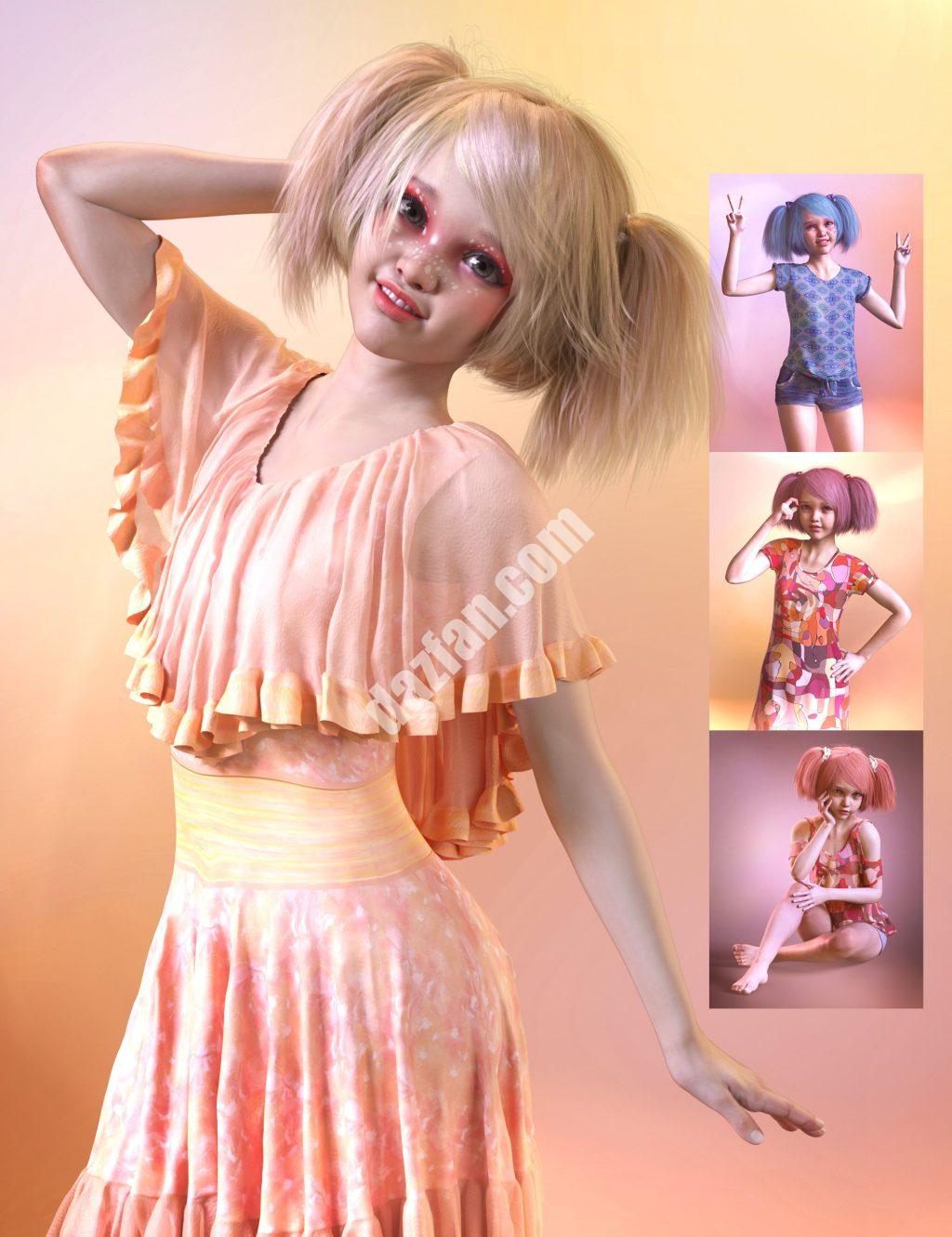 [daz合集] 可爱如玩偶-DAZ爱好者