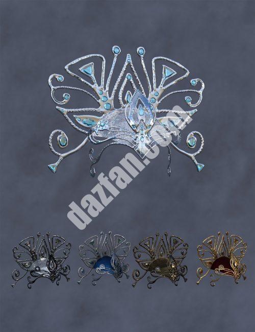 [daz服装] CB Passistas Genesis 8和Genesis 8.1女性头饰-DAZ爱好者