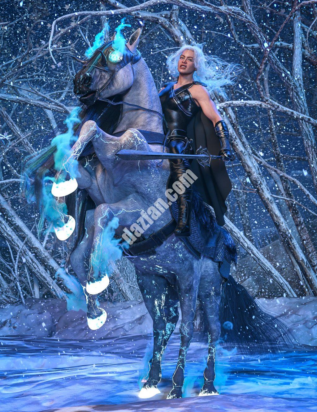 [daz合集] Daz 马3 北欧附加包-DAZ爱好者