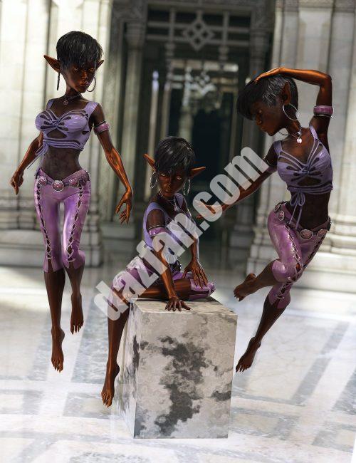 [daz姿势] Titania Fae为创世纪9摆姿势-DAZ爱好者