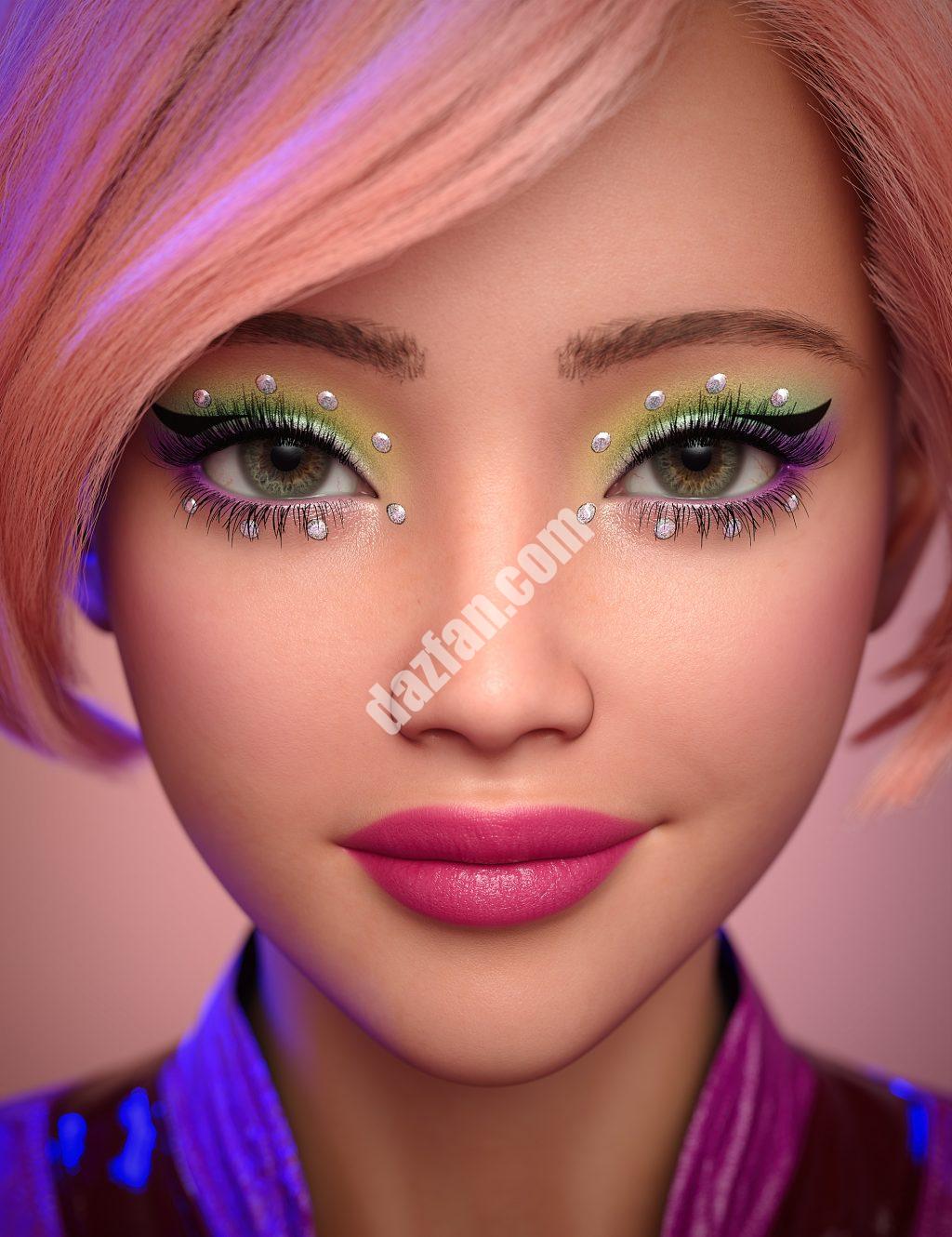 [daz服装] Ally 9化妆品-DAZ爱好者