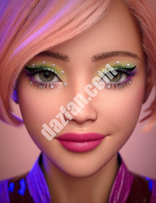 [daz服装] Ally 9化妆品-DAZ爱好者