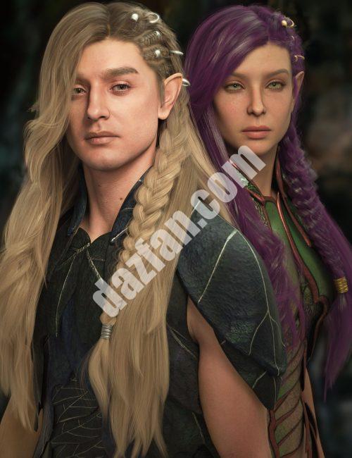 [daz发型] 创世纪9的ArDamir头发-DAZ爱好者