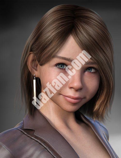 [daz发型] 创世纪9的极光头发-DAZ爱好者