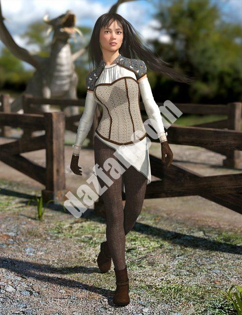 [daz服装] Blackwood创世纪8号女性套装-DAZ爱好者
