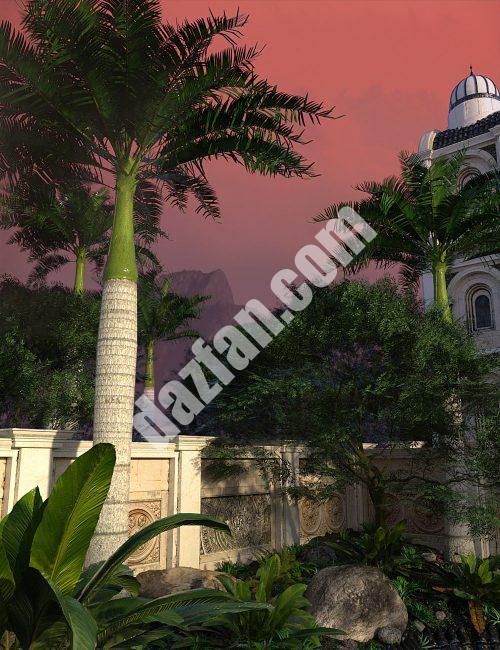 [daz场景] Borgia的庭院植物-DAZ爱好者