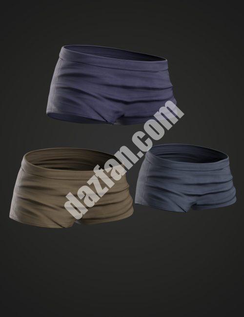 [daz服装] Genesis 8和8.1女性休闲时尚V4短裤-DAZ爱好者