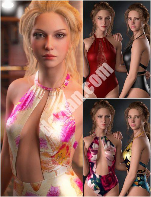 [daz合集] 创世纪9的CHB Fiona捆绑包-DAZ爱好者