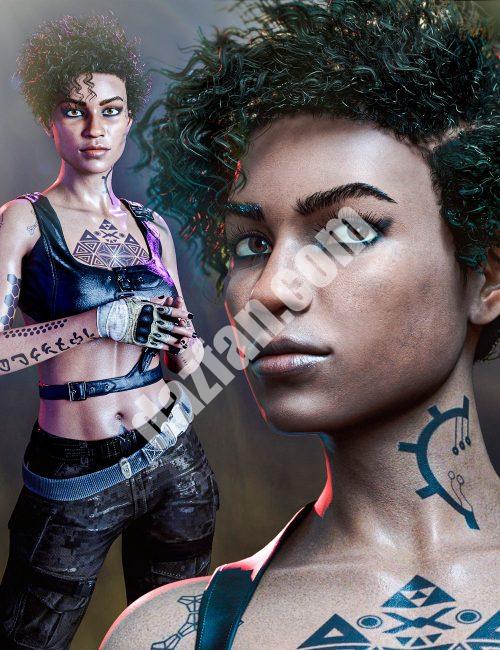 [daz角色] CJ第谷创世纪8.1女-DAZ爱好者