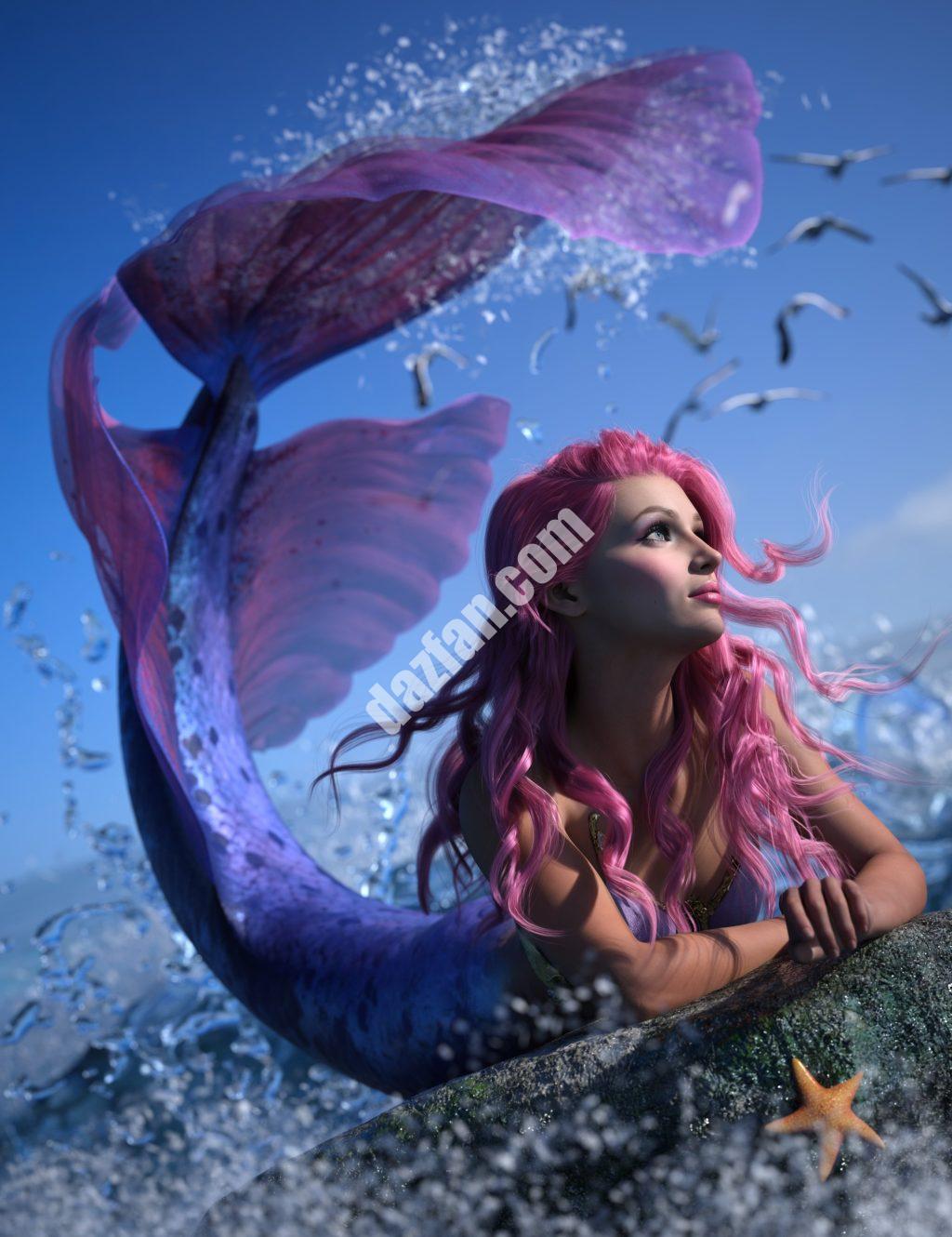 [daz角色] 珊瑚8.1-DAZ爱好者