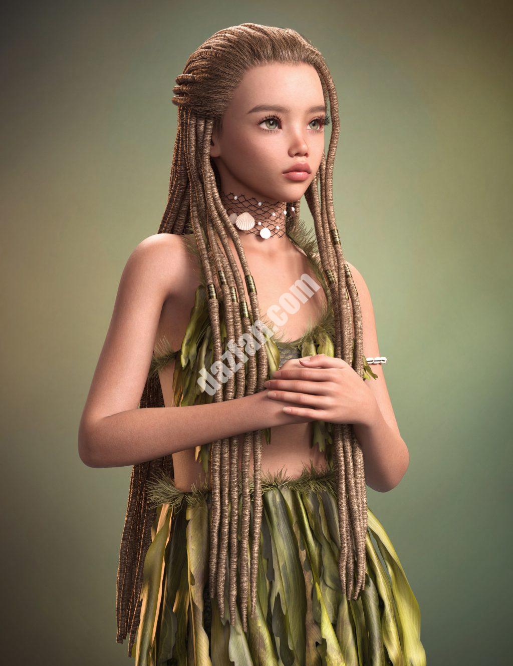 [daz发型] Calypso头发创世纪9-DAZ爱好者