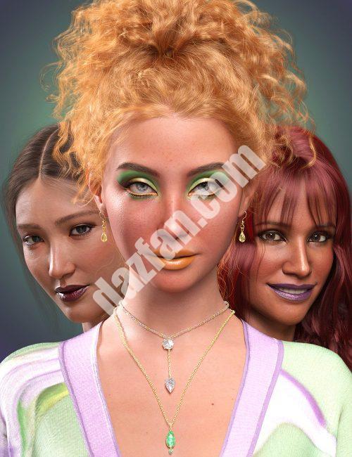 [daz服装] 创世纪9的CX全场合化妆-DAZ爱好者