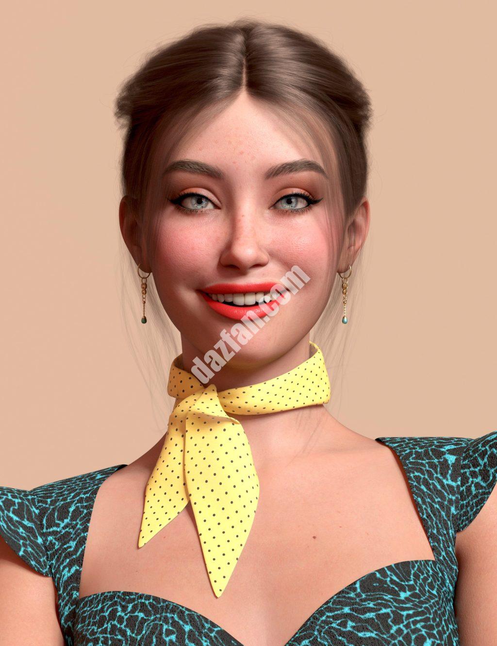 [daz角色] CX Lilou for Genesis 9-DAZ爱好者