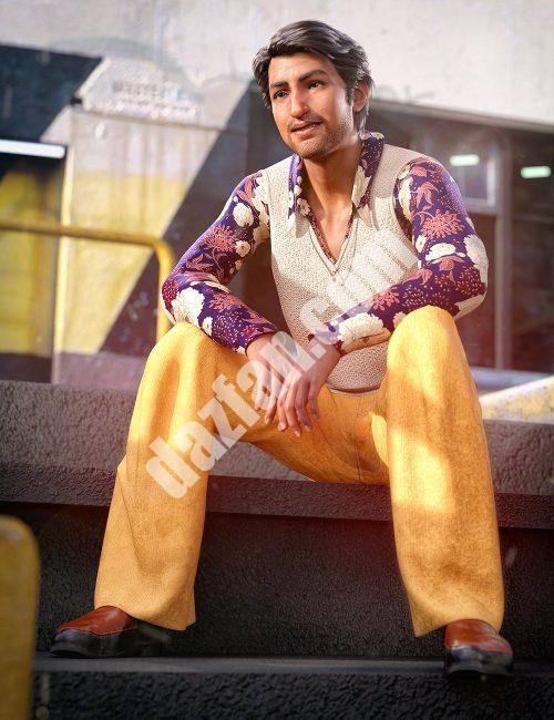 [daz服装] dForce Freddie金牌创世纪8男-DAZ爱好者