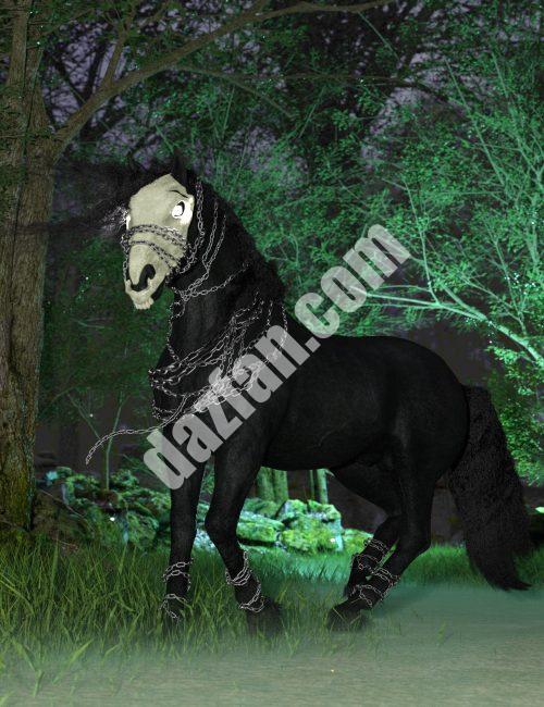 [daz角色] DA 四骑士-饥荒-DAZ爱好者