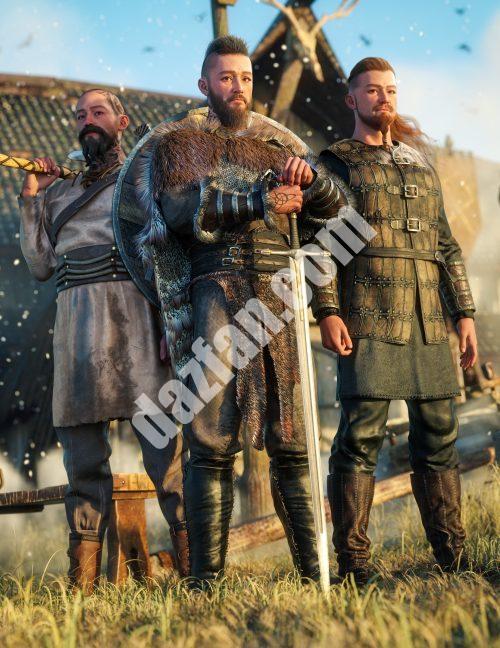 [daz合集] Ivar 9高清维京超级捆绑包-DAZ爱好者