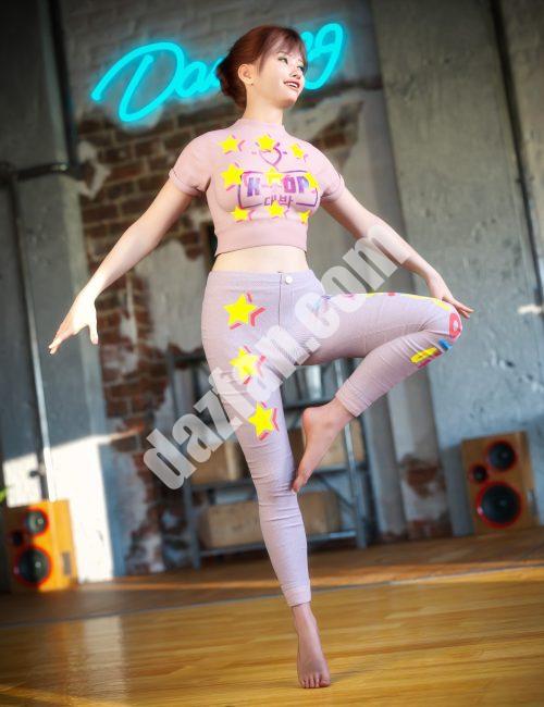 [daz服装] 珍妮9高清曲线形状-DAZ爱好者