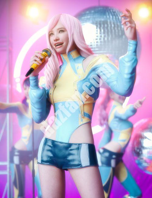 [daz服装] Jennie 9 HD薄型-DAZ爱好者