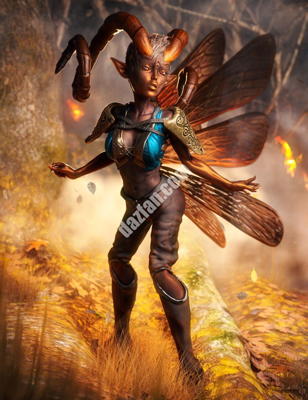 [daz合集] 黑暗精灵束-DAZ爱好者