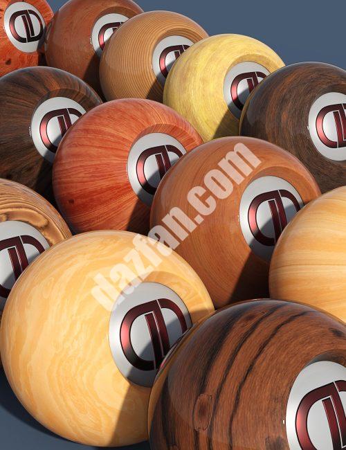 [daz插件] DD PBR Iray第2卷清漆木遮阳板-DAZ爱好者