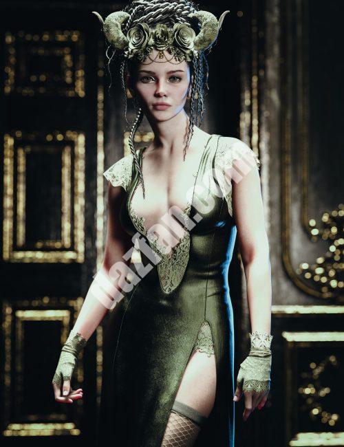 [daz服装] dForce CB LoreS创世纪9号服装套装-DAZ爱好者