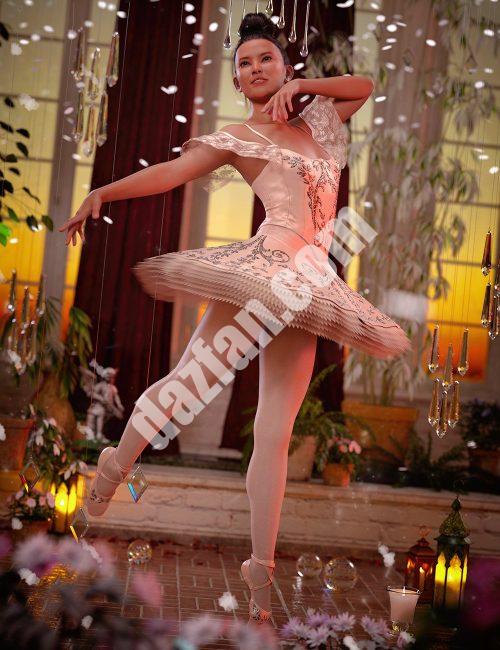 [daz服装] dForce经典芭蕾舞剧《创世纪8》女性版-DAZ爱好者