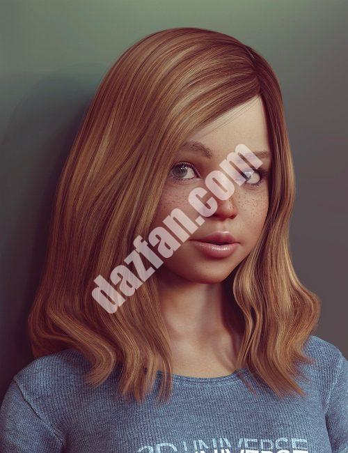 [daz发型] dForce Madison Genesis 8雌性头发-DAZ爱好者