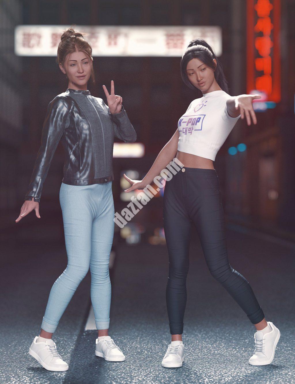 [daz服装] 创世纪9的dForce流行歌星服装-DAZ爱好者