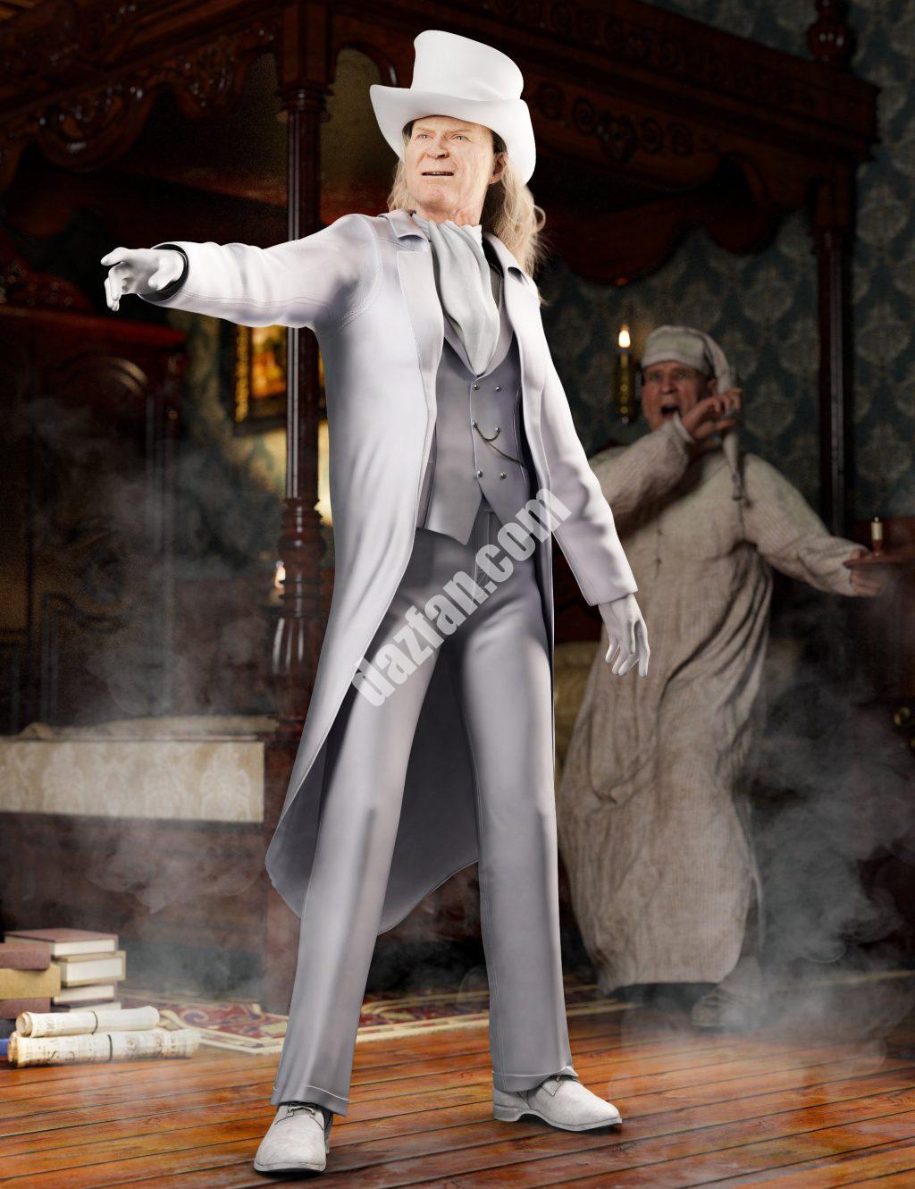 [daz服装] dForce《创世纪8》和《创世纪8.1》男性版维多利亚绅士装-DAZ爱好者