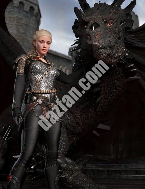 [daz合集] 创世纪9、8和8.1的龙骑士捆绑包-DAZ爱好者