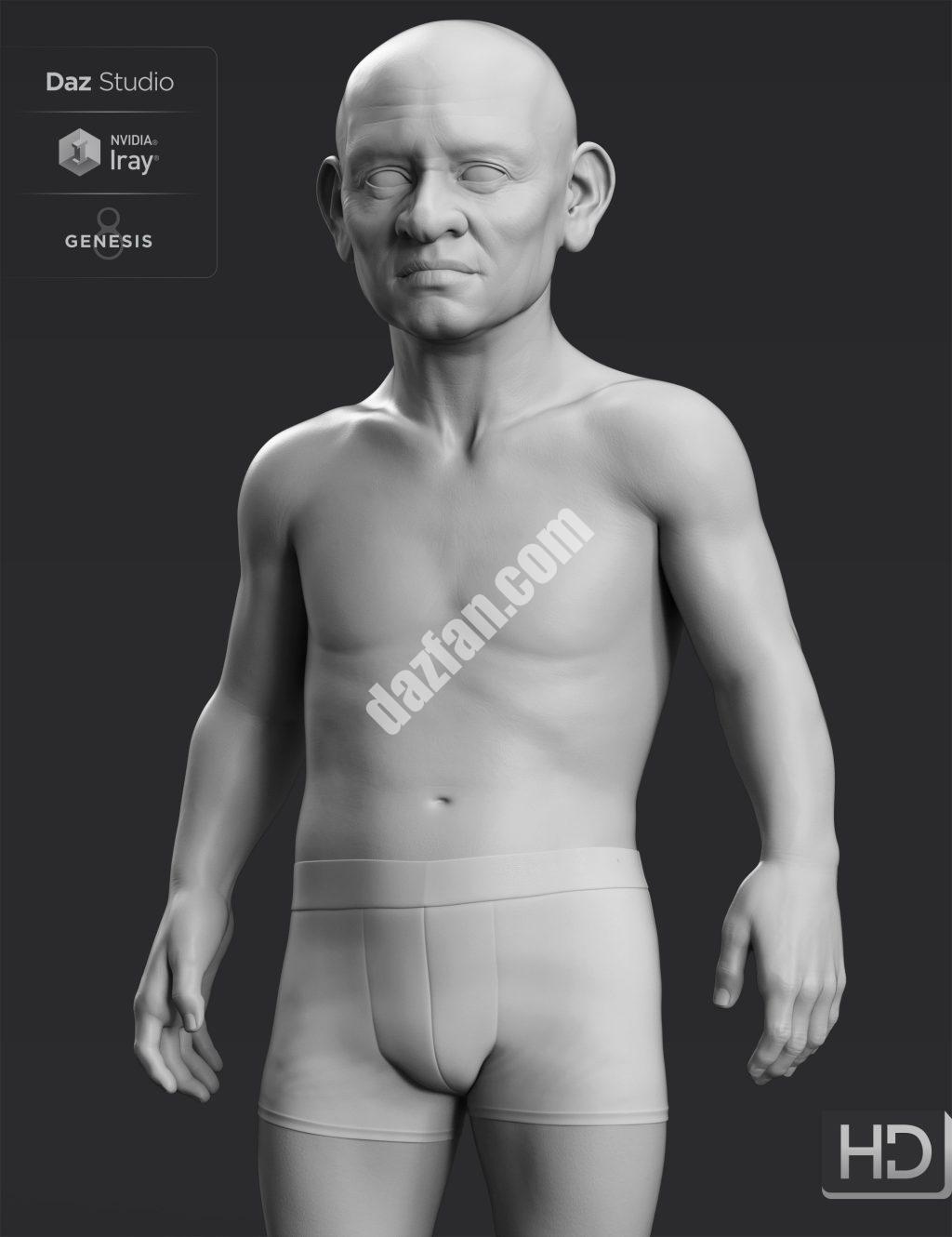 [daz角色] Drutherson 8 HD附加模块-DAZ爱好者