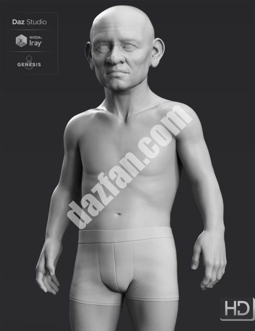 [daz角色] Drutherson 8 HD附加模块-DAZ爱好者