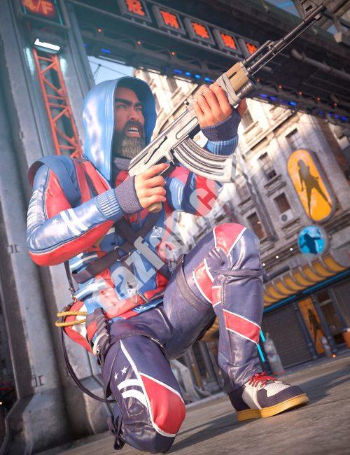 [daz合集] Genesis 8和8.1雄性的反乌托邦HD捆绑包-DAZ爱好者