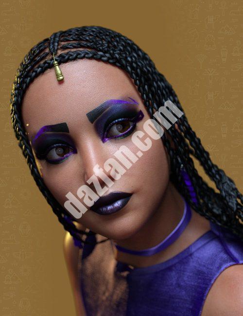 [daz插件] 极限特写克莱奥风格的地球壳化妆创世纪8女性（s）-DAZ爱好者