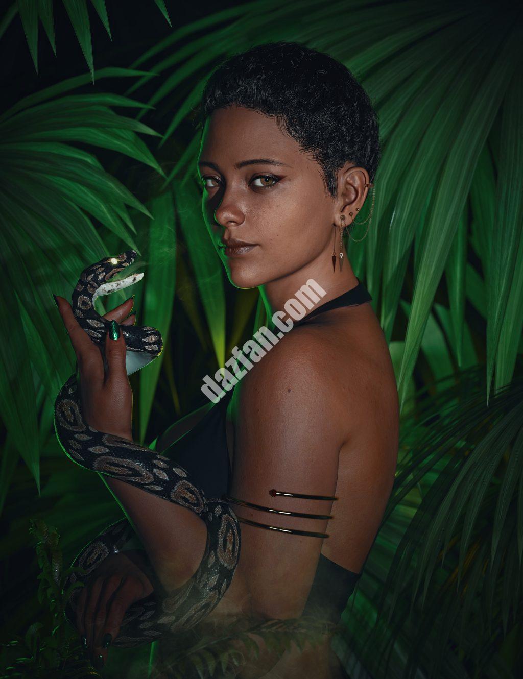 [daz角色] 卡门9高清-DAZ爱好者