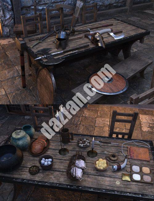 [daz道具] FG维京道具-DAZ爱好者