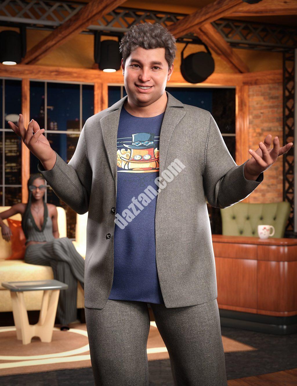 [daz角色] 弗雷德8.1-DAZ爱好者