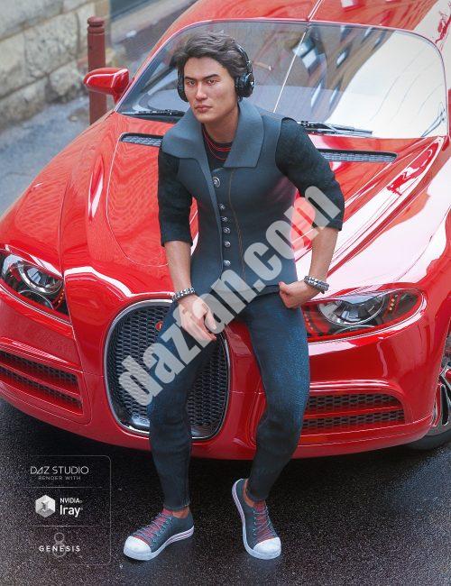 [daz服装] Hippusuta创世记8男装（s）-DAZ爱好者